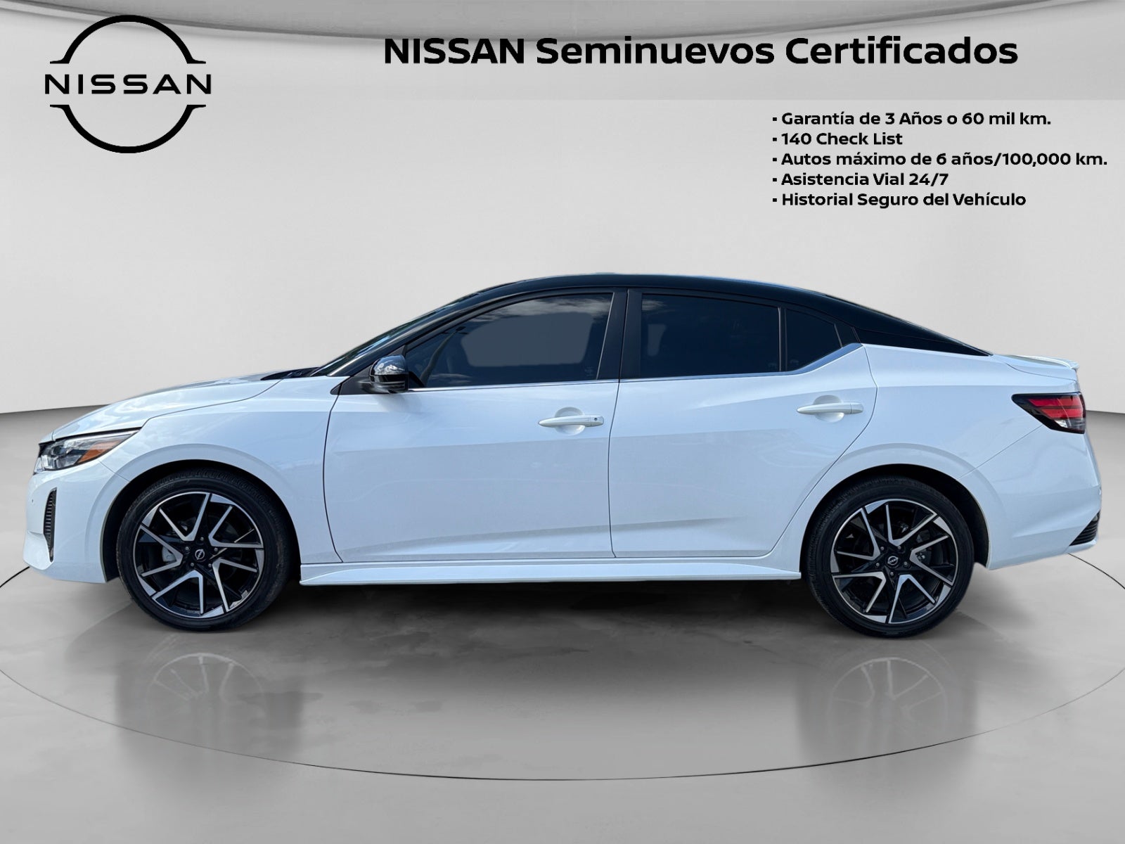 2025 Nissan SENTRA SR PLATINUM BITONO CVT PIEL GENUINA